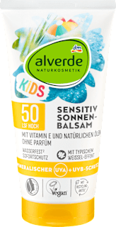 Balsam solar pentru copii SPF 50 alverde NATURKOSMETIK