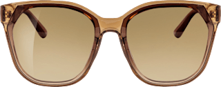 Sonnenbrille Damen hellbraun transparent SUNDANCE