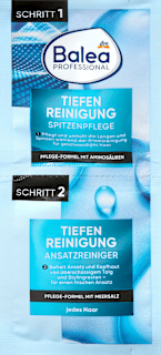 Fluid za negu krajeva kose i šampon za dubinsko pranje kose, 2x8ml Balea PROFESSIONAL