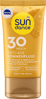 ANTI-AGE fluid za zaštitu lica i dekoltea od sunca, SPF 30 SUNDANCE