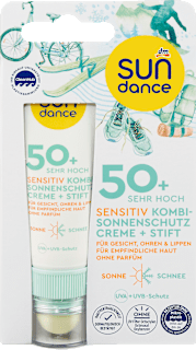 Sensitiv krema + stik za sunčanje, SPF 50+ SUNDANCE