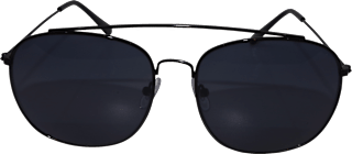 Sonnenbrille mit Metallrahmen schwarz SUNDANCE