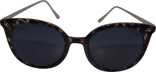 Sonnenbrille Damen schwarz beiges Hornmuster SUNDANCE