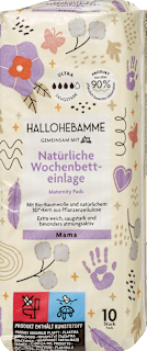 Wochenbetteinlagen natürlich HALLOHEBAMME