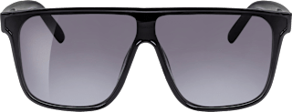 Sonnenbrille schwarz glänzend mit goldenen Details SUNDANCE