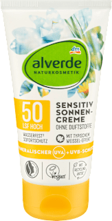 krém na opalování Sensitiv SPF50 alverde NATURKOSMETIK