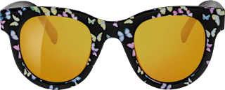 Sonnenbrille Junior schwarz Schmetterlinge SUNDANCE