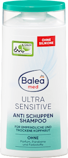Šampon za lase proti prhljaju ULTRA SENSITIVE Balea med