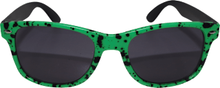 Sonnenbrille Junior grün-schwarz gemustert SUNDANCE