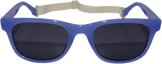 Sunčane naočale za djecu, plave sa zaštitnom trakom SUNDANCE