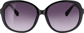 Sonnenbrille Damen schwarz mit Golddetails SUNDANCE