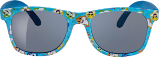 Sonnenbrille Junior blau mit bunten Fischen SUNDANCE