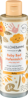 Bagnoschiuma baby con latte di avena HALLOHEBAMME