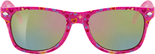 Sonnenbrille Junior pink mit Herzen SUNDANCE