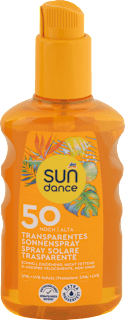 transparentní sprej na opalování OF50 SUNDANCE