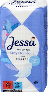 Ultra-Binden mit Flügeln Dry Comfort Jessa
