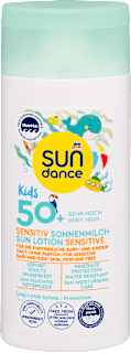 Слънцезащитно мляко за деца Sensitive SPF 50+, малка опаковка sundance