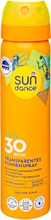 Transparentni sprej za zaščito pred soncem SPORT, ZF 30 (visoka zaščita), potovalna velikost sundance