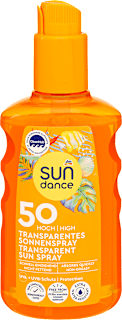 Transparentni sprej za zaščito pred soncem, ZF 50 (visoka zaščita) sundance