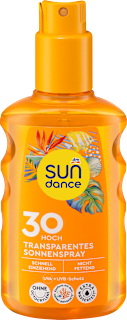 sprej na opalování transparentní SPF30 SUNDANCE