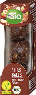 Fruchtkonfekt Bliss Balls Nuss-Nougat dmBio
