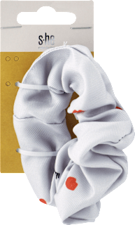 Gumička do vlasov Scrunch s potlačou s-he stylecollection