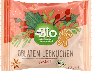 Lebkuchen Oblaten glasiert dmBio