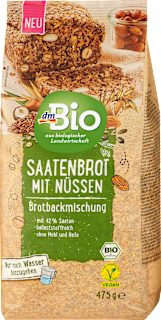 Backmischung Saatenbrot mit Nüssen dmBio