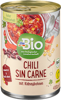 Varivo od graha Chili sin Carne dmBio