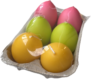 Svijeće u obliku jaja 45/50 Profissimo