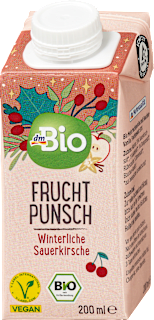 Bio gyümölcspuncs meggylével dmBio