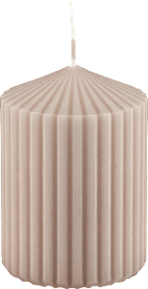 svíčka plisovaná béžová Profissimo