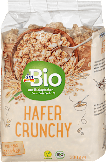 Muesli croccante con fiocchi d'avena BIO dmBio