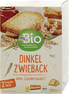 Fette biscottate al farro BIO dmBio