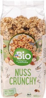 Hrskavi müsli s orašastim plodovima dmBio