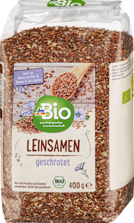 Saaten Leinsamen geschrotet dmBio