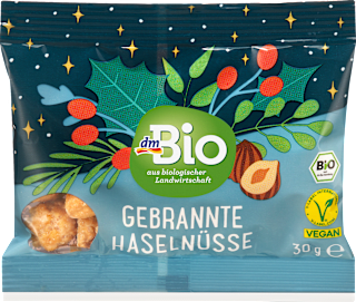 Gebrannte Haselnüsse, Adventskalender zum Selbstgestalten 2025 dmBio