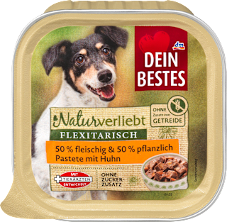 Hrană umedă pentru câini cu pui și legume Dein Bestes