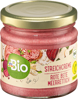 Brotaufstrich rote Bete Meerrettich dmBio