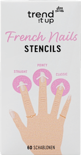 Stencil per French manicure  trend !t up