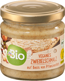 Brotaufstrich veganes Zwiebelschmalz dmBio