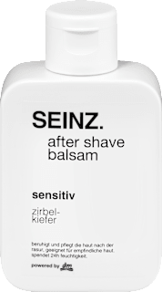 Szenzitív after shave balzsam cirbolyafenyővel SEINZ.
