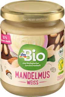 Crema spalmabile bianca di mandorle BIO dmBio