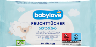 sensitive vlažne maramice za bebe babylove