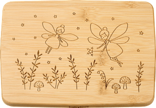 Дъска от бамбук, различни цветове/мотиви babylove