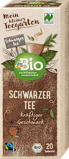 Bio fekete tea, 20 filter dmBio