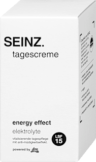 Denný pleťový krém energy effect electrolyte SEINZ.