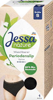 nature višekratne menstrualne gaćice crne veličina S Jessa