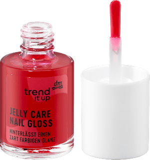 Nagelpflege Jelly Care Gloss 010 Bright Berry Red trend !t up