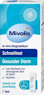 rychlotest na zdravé střevo Mivolis